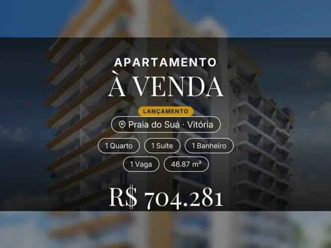 Viva com Estilo na Praia do Suá: Apartamento Perfeito para Jovens Profissionais!