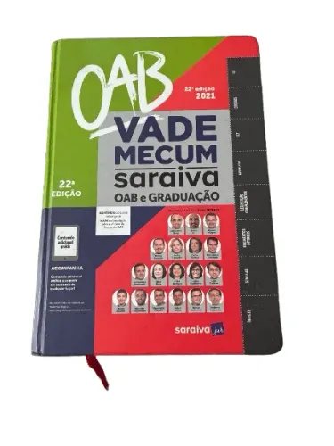 Vade Mecum OAB e Graduação 22ª ed. 2021 Saraiva Usado