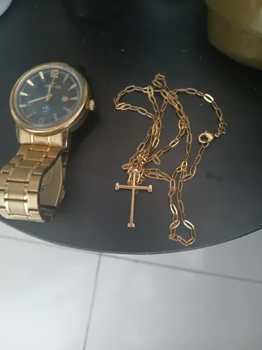 ? OPORTUNIDADE - CORRENTE + RELÓGIO ?