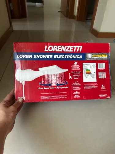 Chuveiro Lorenzetti Ultra Resistência | Novo, lacrado | R$ 100,00 no Pix
