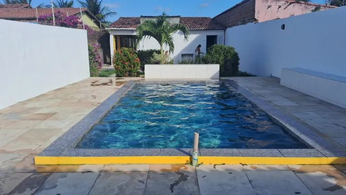 Casa De Praia Com Piscina