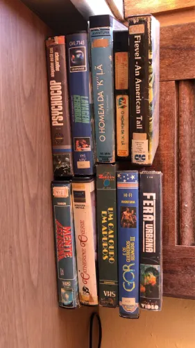 Fitas vhs a venda