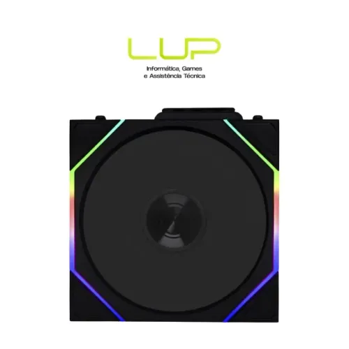(LOJA FÍSICA) Kit fans lian li Reverse blade unifan wifi 3 unidades