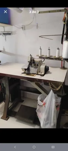Máquina overloque 5 fios