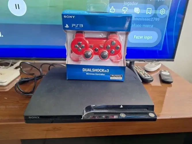 Playstation 3 Slim 120GB - Leitor não lendo