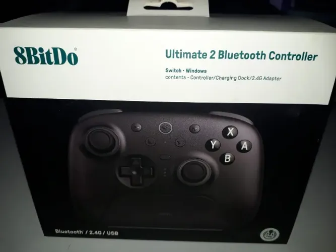 8bitdo Ultimate 2 Bluetooth Controller (novo Nintendo e PC)