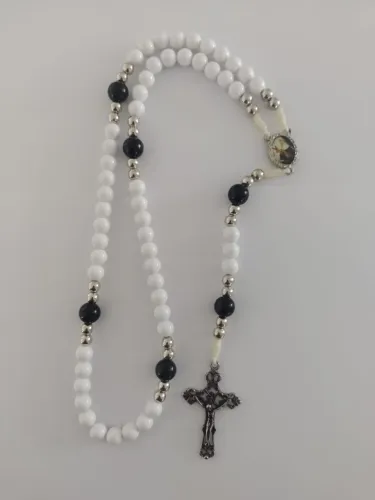 Terço Artesanal de Santa Rita de Cássia (novo)