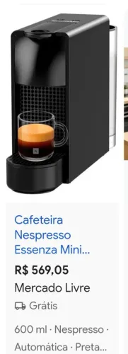 Cafeteira Nespresso Essenza 220v