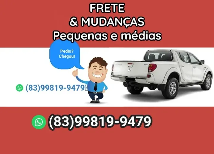 Frete em João Pessoa