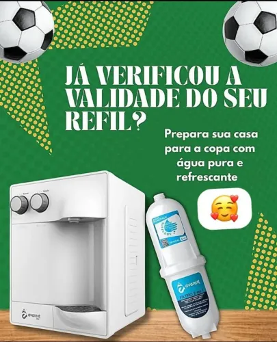Vela para todos os modelos de filtros purificadores de água 