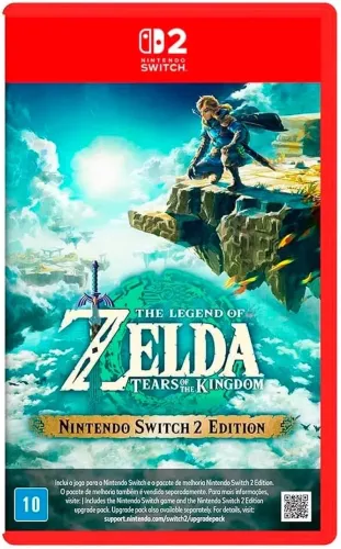 Jogo Zelda totk switch 2