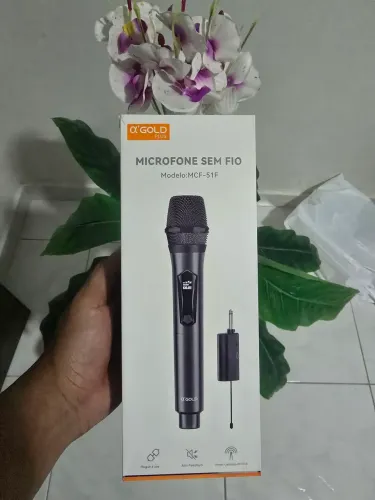 Microfone sem Fio A'Gold Plus