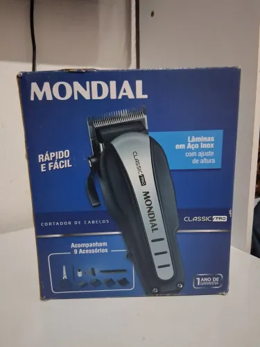 Máquina de Cortar Cabelo Mondial