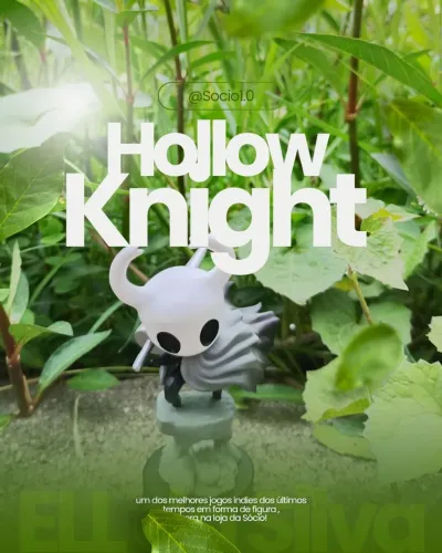 Figura de ação Hollow Knight original Novidade na Loja 