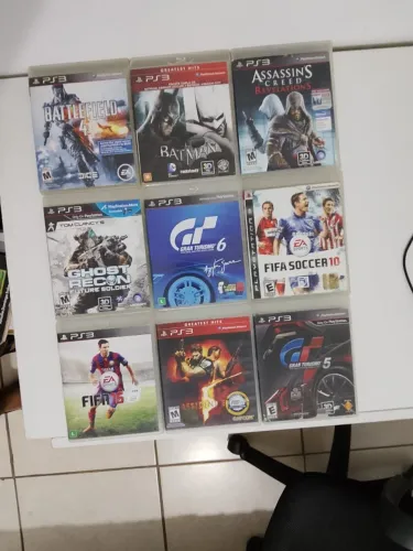 Lote 9 Jogos Playstation 3 - PS3