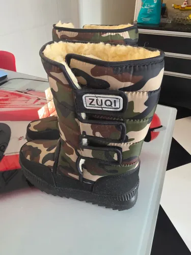 VENDO BOTA E LUVA DE INVERNO NEVE