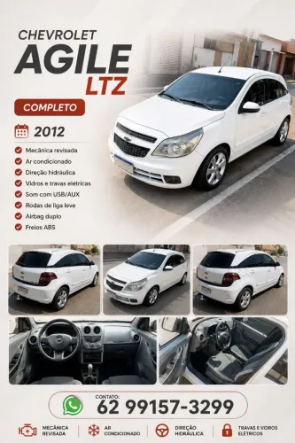 Chevrolet Agile LTZ 1.4 MPFI 8V Flexpower 5P 2012