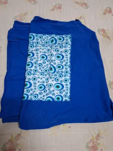 Sling de malha azul - 2,70 m ×40 cm - usado.