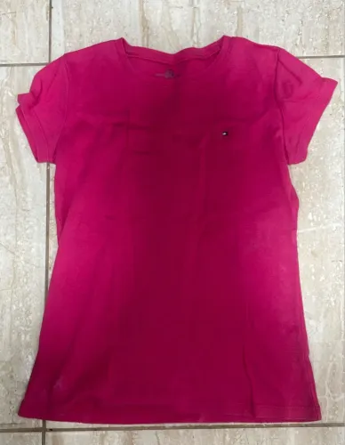 blusa tommy hilfiger rosa p