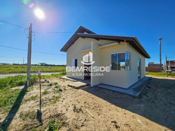 Casa nova de esquina pronta para financiamento no bairro Riachinho