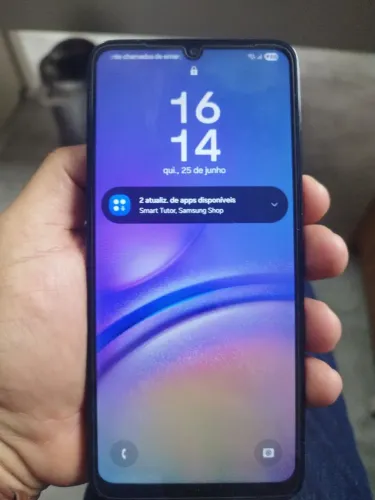 Galaxy A05 128 parcelo em 6x no crédito sem juros