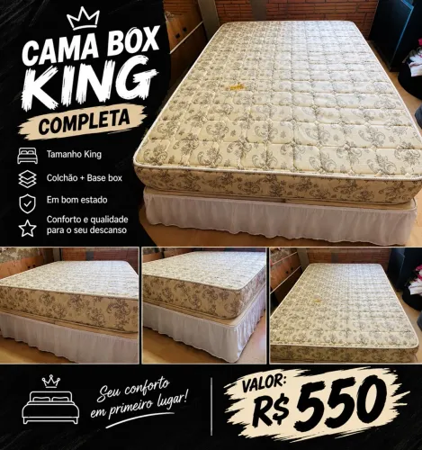 cama box king