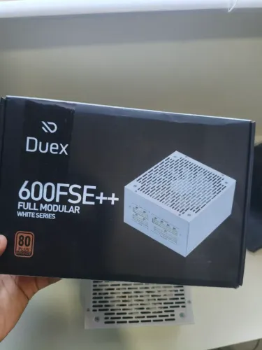 Fonte Full Modular Duex 600w Fse++ 80 Plus PFC com NF
