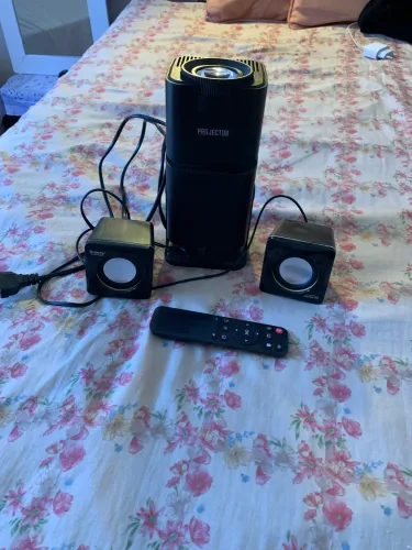 Projetor Mini HY320 4K Portátil Pouco Uso