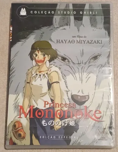 DVD Princesa Mononoke Edição Especial Coleção Studio Ghibli Original