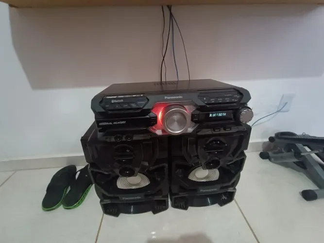 Mini System Panasonic SC-AKX710LBK (1800w rms)