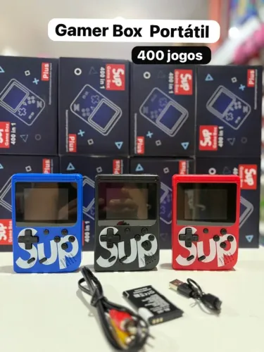 Video Game Portátil Retrô 400 Jogos Clássicos (tipo Game Boy)?