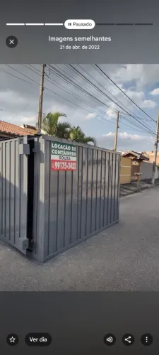 Vendo uma empresa de container