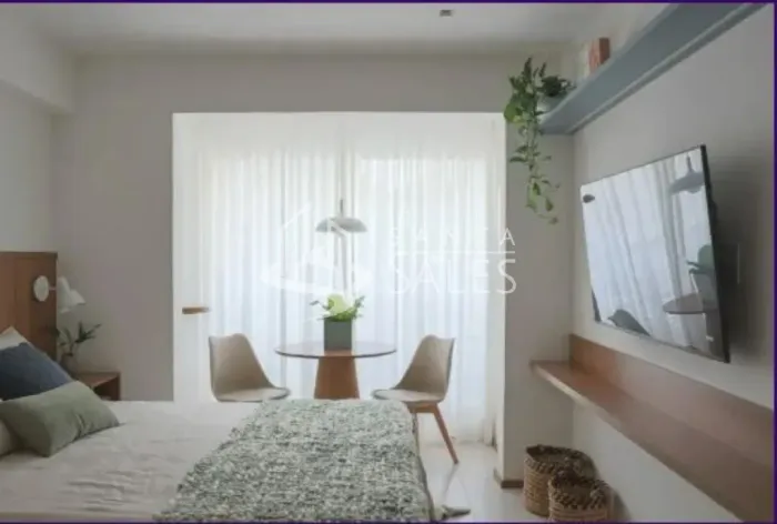 Apartamento à venda no Itaim Bibi, São Paulo-SP: 1 quarto, 1 suíte, 1 banheiro e 23,00 m²