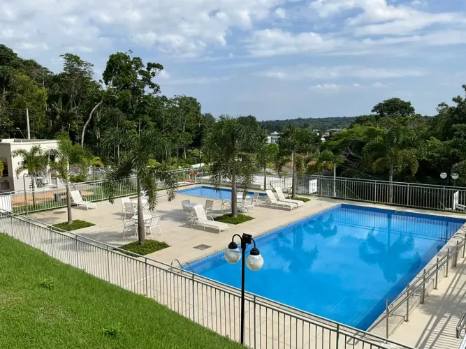 Conquista Marinas - Apartamento Térreo 57m² com 2 Quartos e Garden