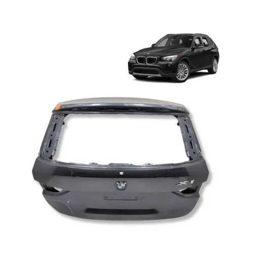 Tampa Traseira BMW X1 2010 a 2015 Preta (Peça:1)
