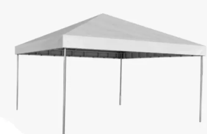 TENDA TUBOLAR PIRAMIDAL 7X7 BRANCA