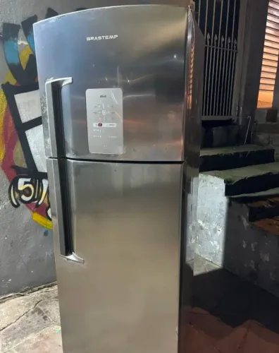 Geladeira Electrolux frost free inox c/ entrega