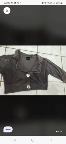 Blusa de frio / cropped