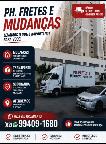 FRETE E MUDANÇA ANÁPOLIS, GOIÂNIA E REGIÃO 