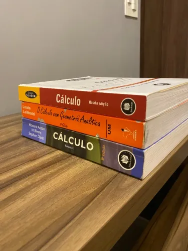 Cálcilo Leithold, Howard Anton e 1000 exercícios resolvidos