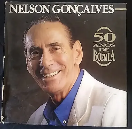  5 LPs Nelson Gonçalves - 50 Anos de Boemia (1987 - Completo com Encarte)