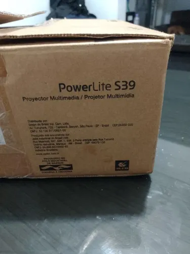 Projetor Epson Power light S39 multimídia HDMI 