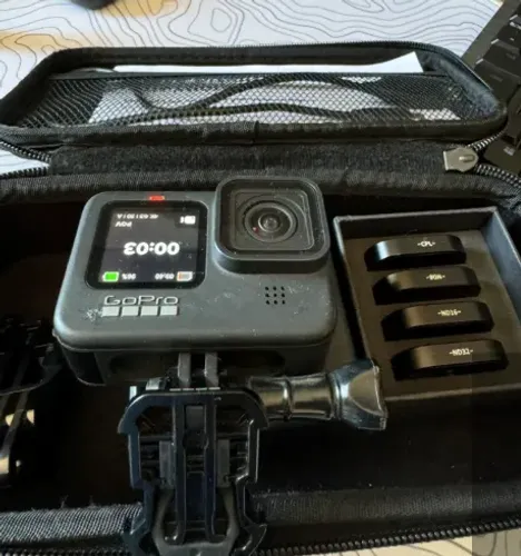 Gopro Hero 9 Black + Filtros Telesin + Cartão Sandisk 5k 