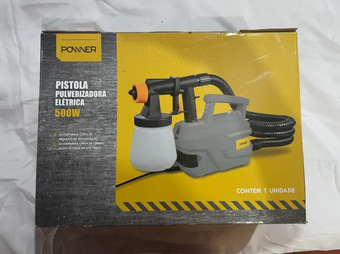 pistola pulverizadora elétrica 500W