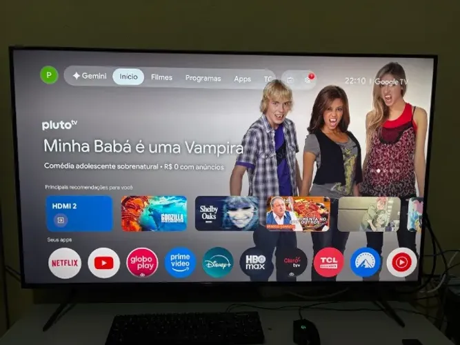 TV TCL C6K 55'' Mini LED 4K COM GARANTIA TELEVISÃO