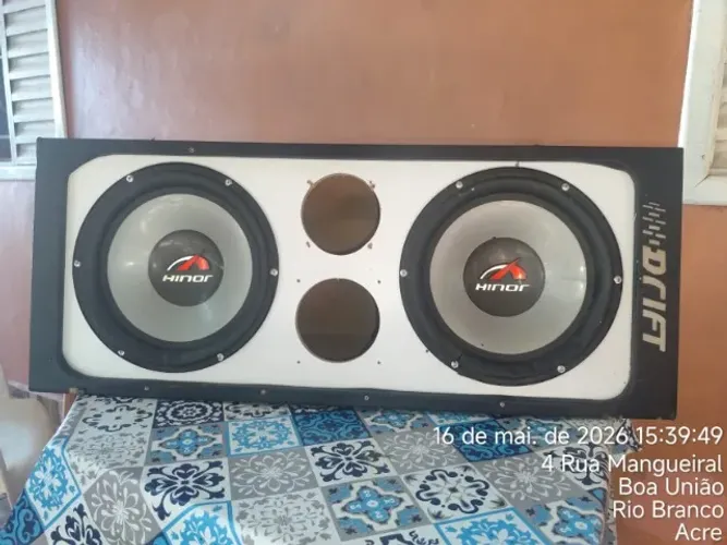 Caixa de Som com Sub 12"
