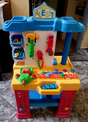 Bancada de ferramentas Infantil Calesita