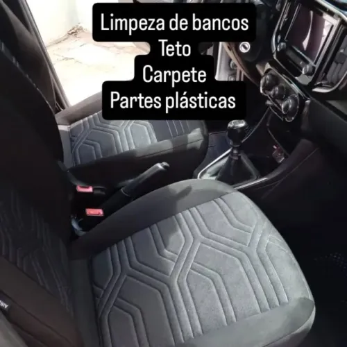 Limpeza interna de veículos