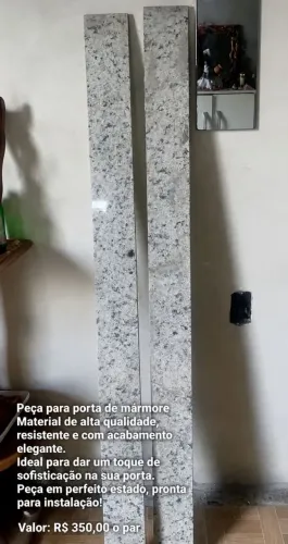 Peça pra porta de mármore