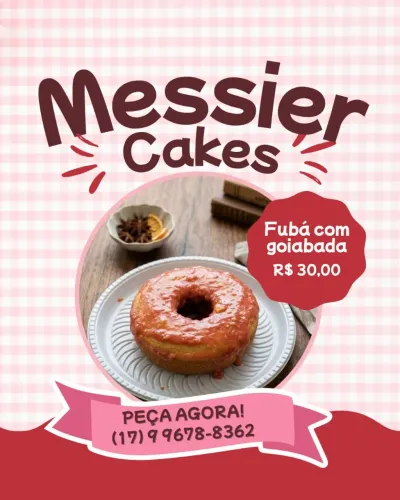 Bolos artesanais